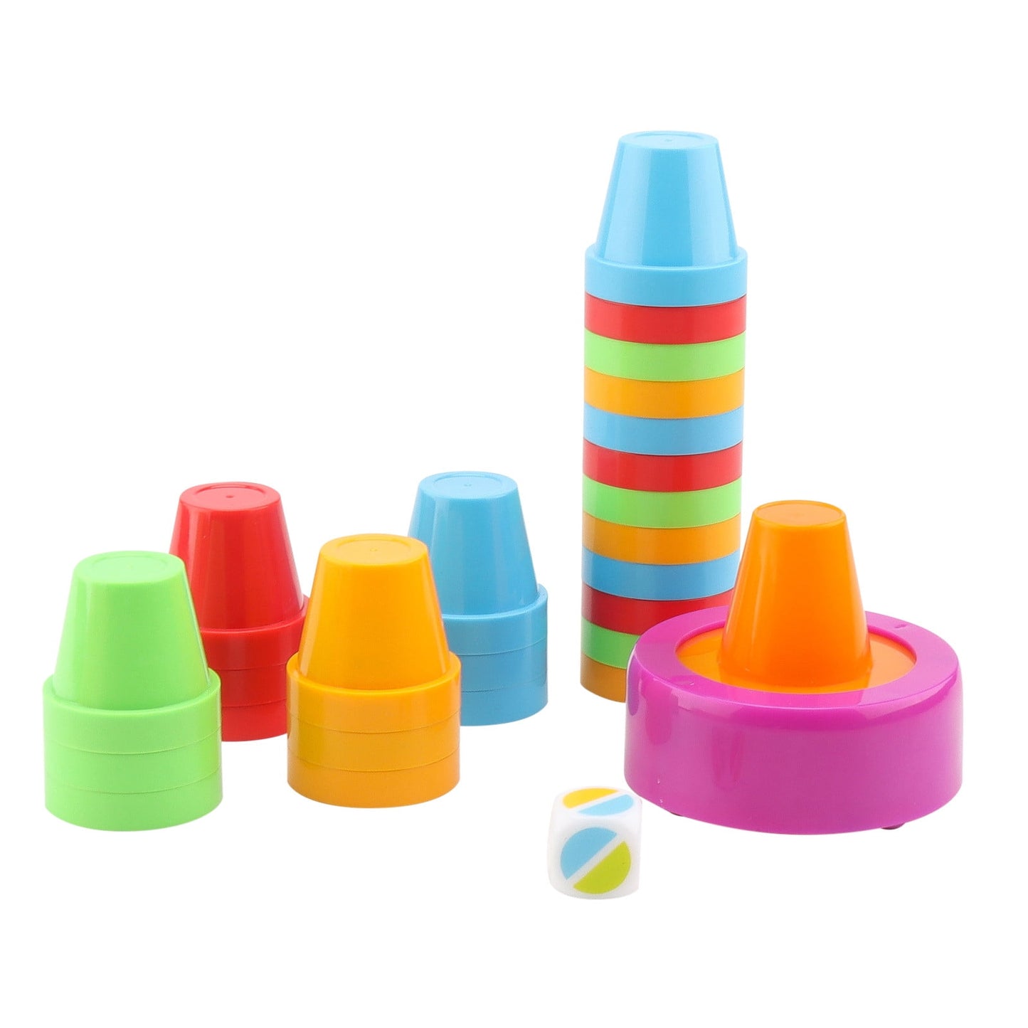 Color Matching Stacking Cup Logical Thinking Training Slam Cup Game