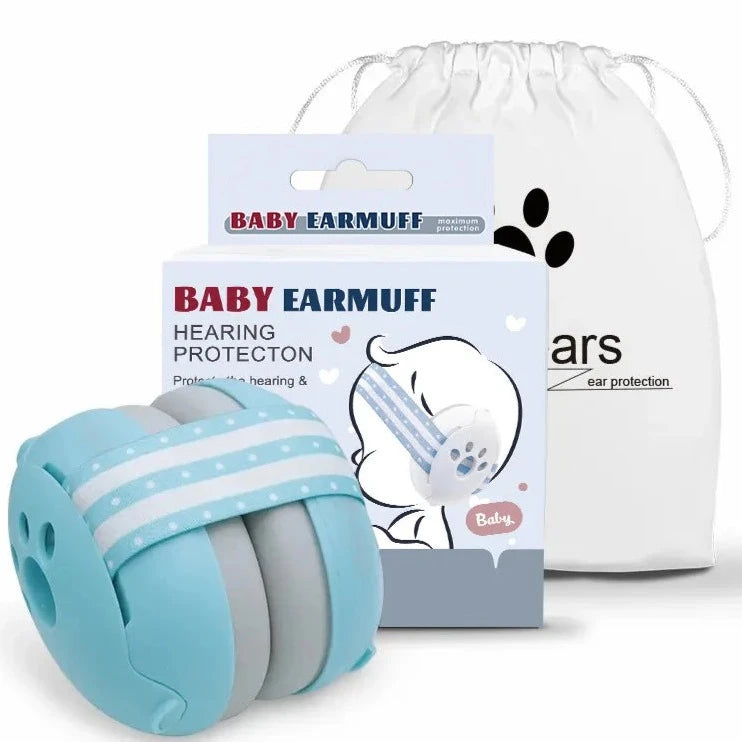 Baby Noise Cancelling Headphones – Comfortable Earmuffs for Delicate Baby Ears