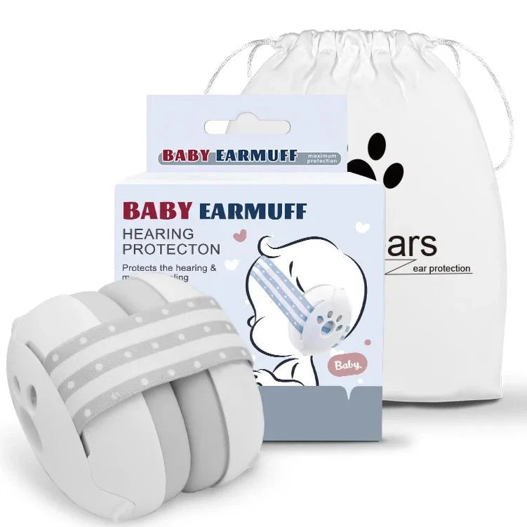 Baby Noise Cancelling Headphones – Comfortable Earmuffs for Delicate Baby Ears