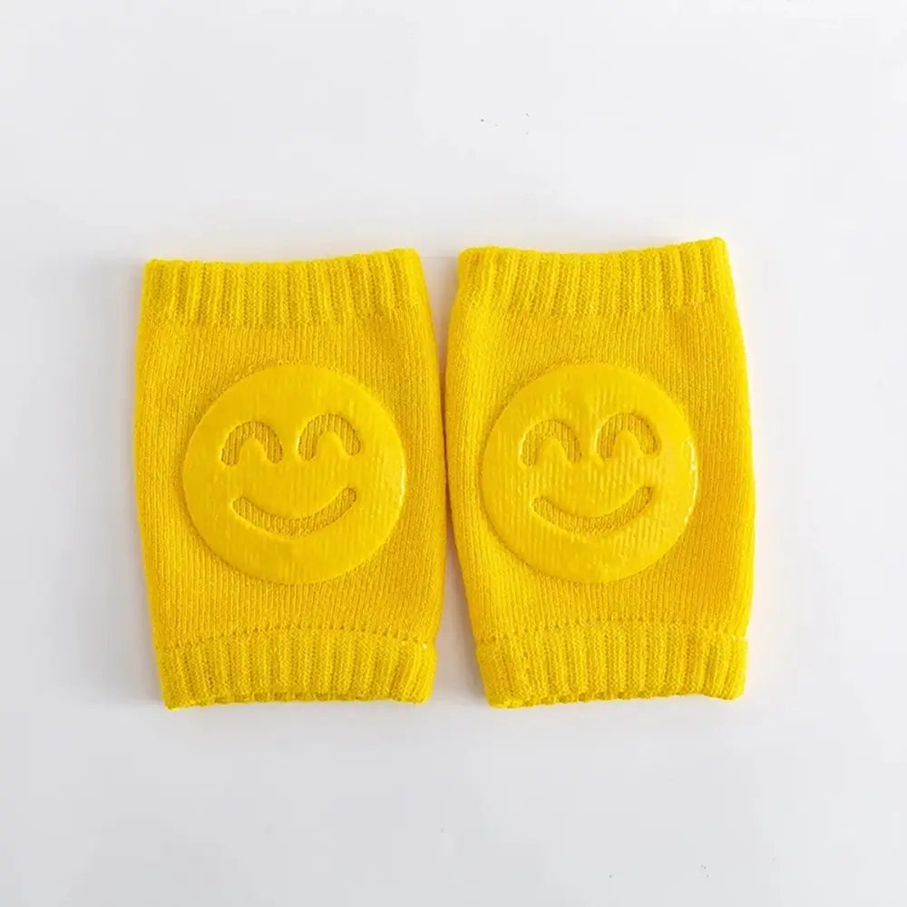 Smiley Baby Crawling Knee Pads – Soft Protection for Little Explorers