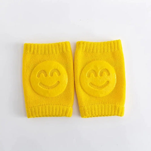 Smiley Baby Crawling Knee Pads – Soft Protection for Little Explorers