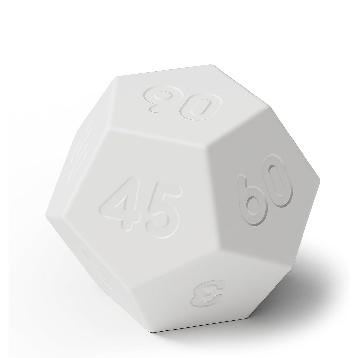 Twelve-Sided Time Cube – Rechargeable Mini Timer Desk & Study Productivity Timer