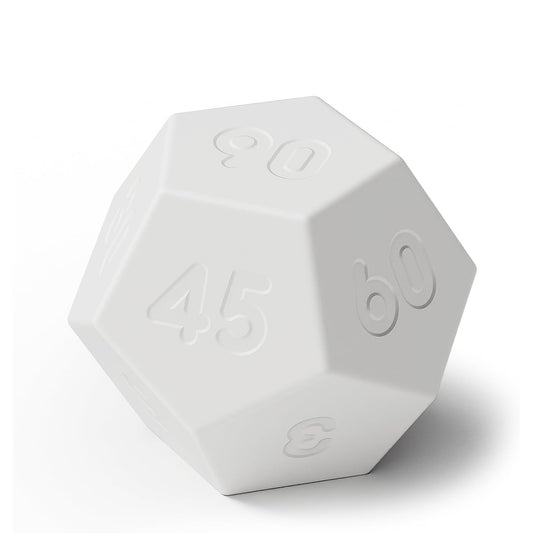 Twelve-Sided Time Cube – Rechargeable Mini Timer Desk & Study Productivity Timer