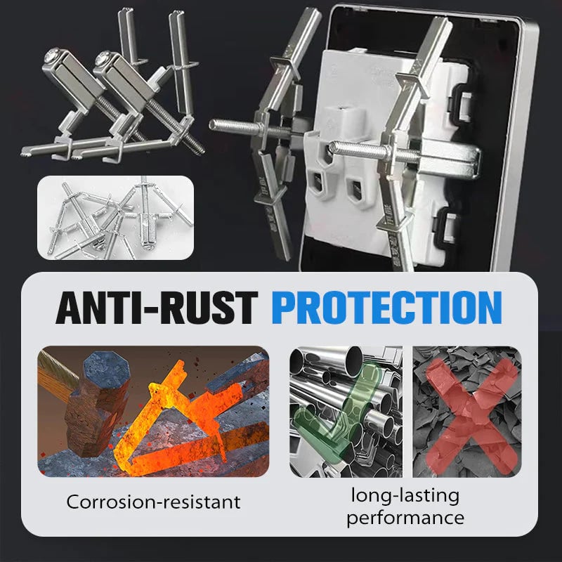 Concealed Junction Box Repair Device – Fast &amp; Secure Installation in Just 2 Steps