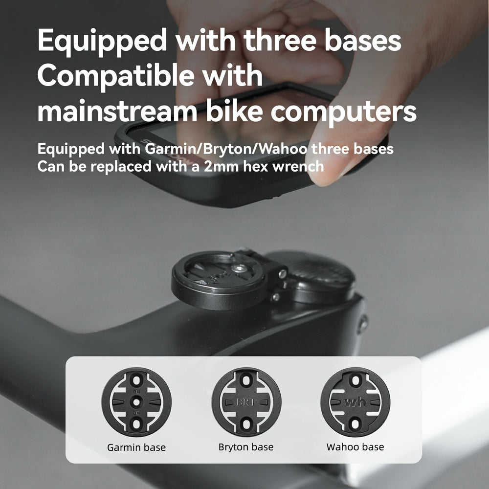 Adjustable Headphone Cover Bike Computer Mount – Compact and Durable