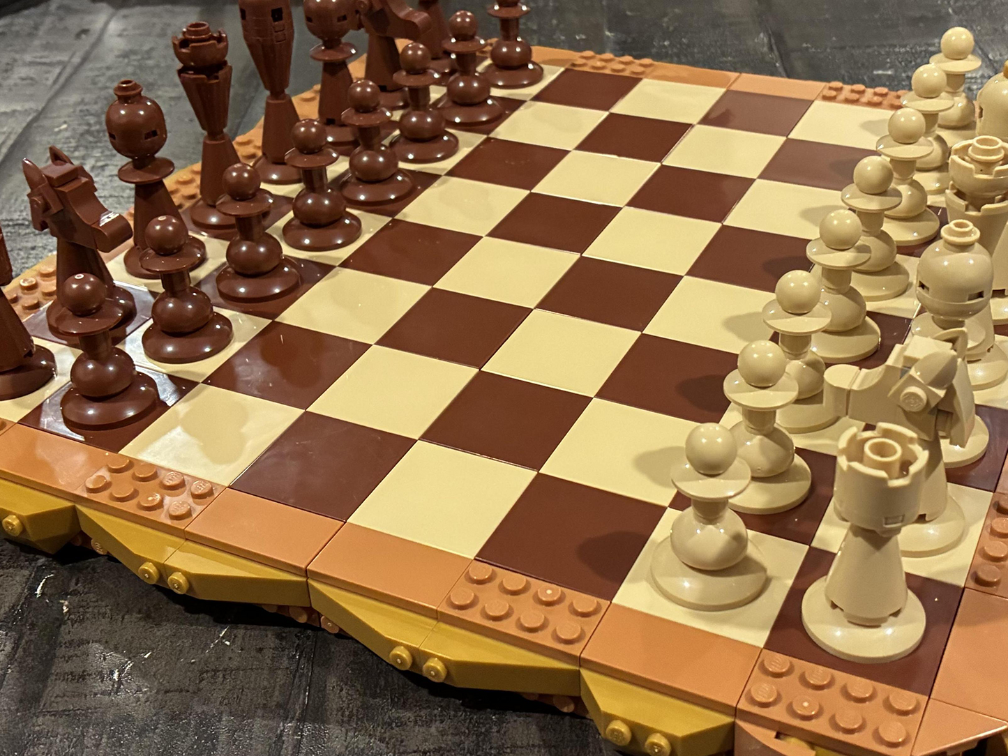 Classic Chess & Checkers Building Set – Fun Strategy Board Game for Kids and Families