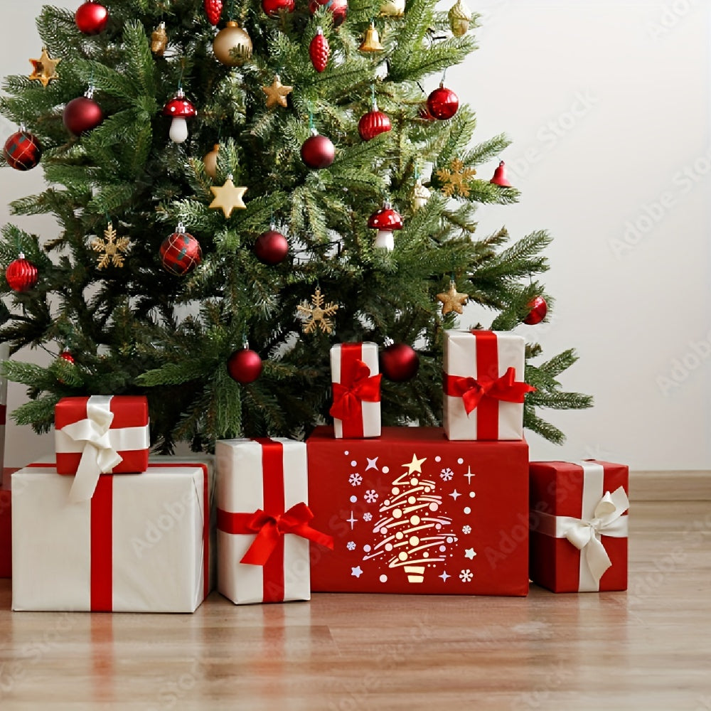 Christmas Painting Stencils – 14 Festive Designs for Holiday Crafts & DIY Projects (Set of 20)