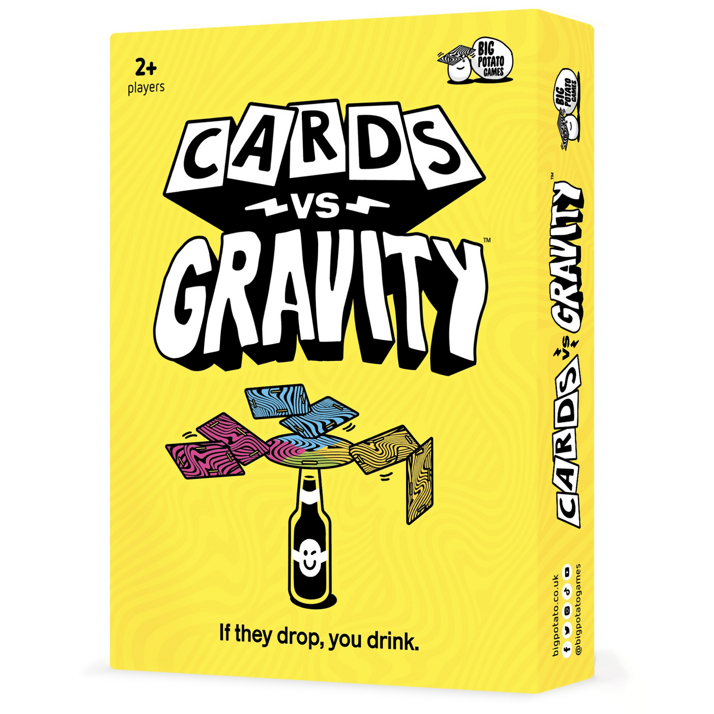 Cards vs Gravity – Fun Party Card Balancing Drinking Game for Adults