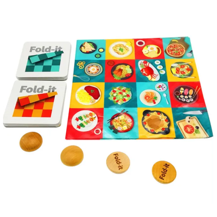 Fold-It! Fast-Paced Recipe Folding Game – Race to Be the Best Chef in Town