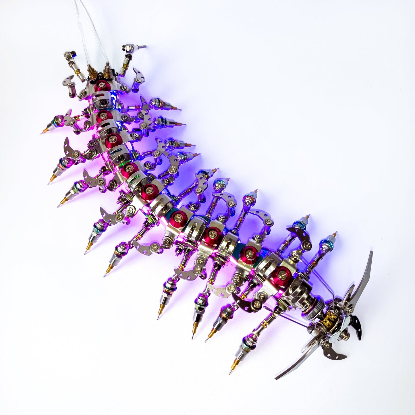 Nebulipedes Assembly Kit – Sci-Fi LED Mech Model, Dual-Color Glow