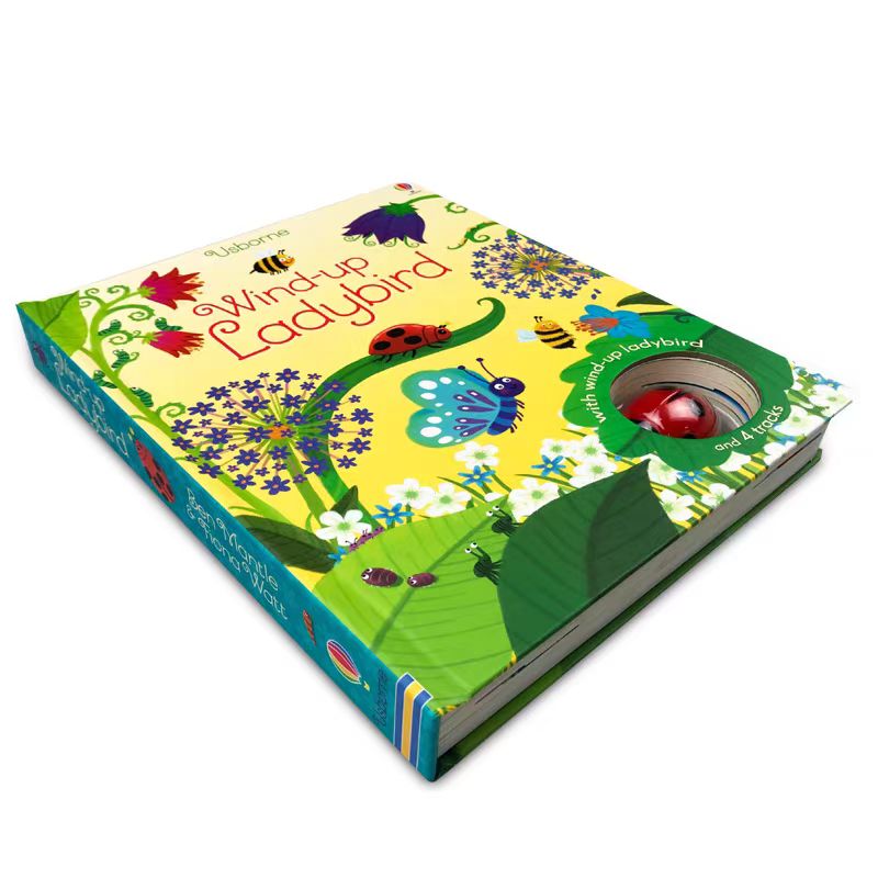 Where’s the Ladybug Going? – Wind-Up Ladybug Interactive Children’s Book