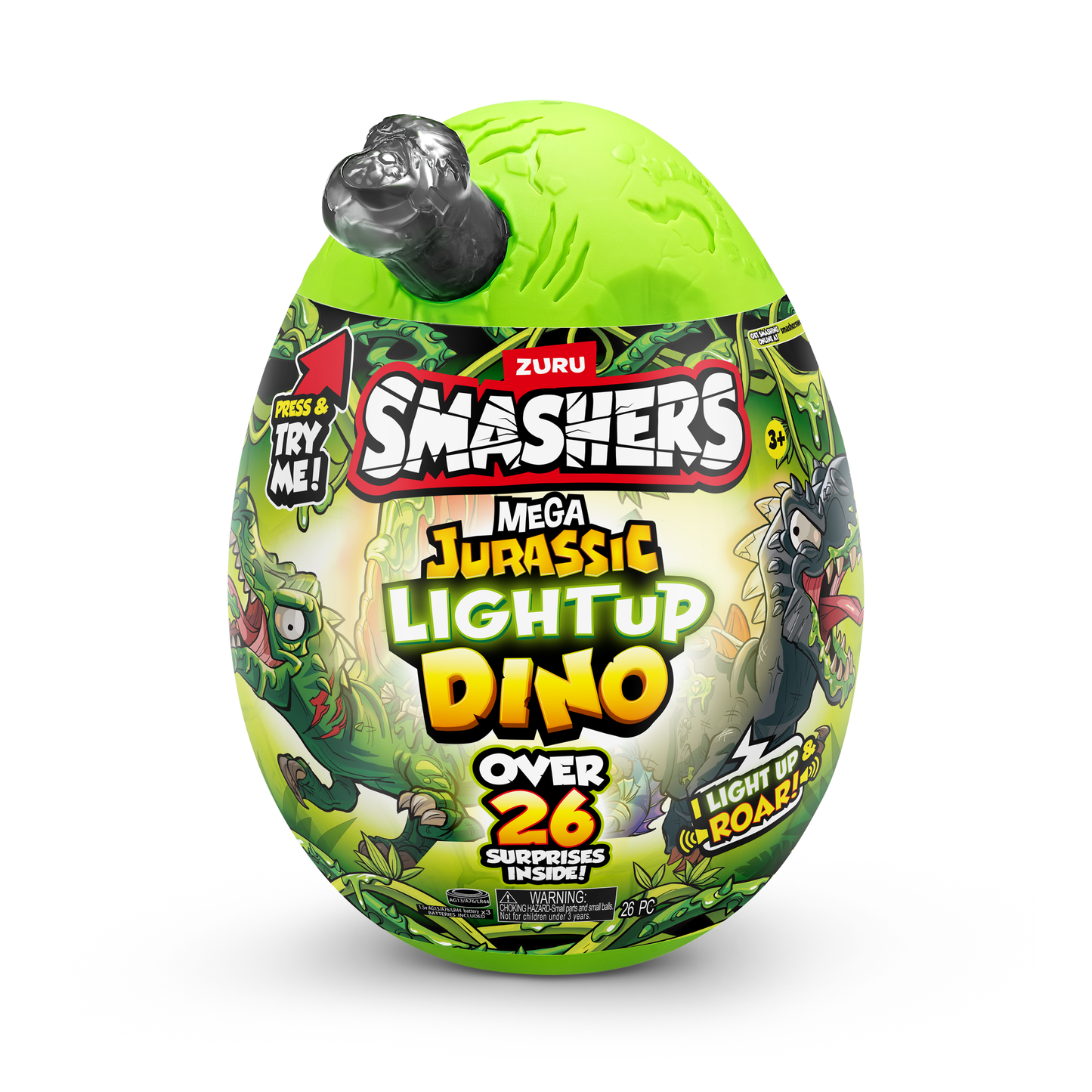 Giant Jurassic Glow Dinosaur Series 1 – Smash, Dig, and Build Your Own Light-Up Dinosaur Adventure