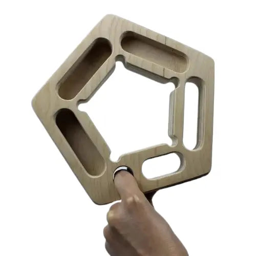 Wooden Hangboard – Portable Grip Trainer