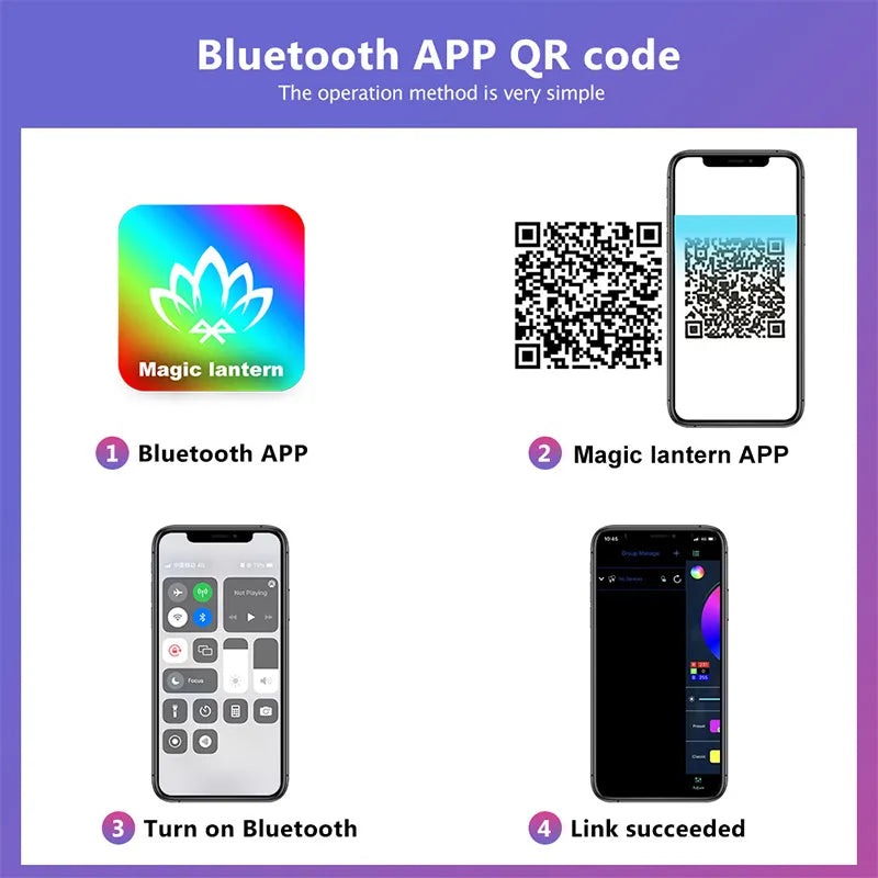 DreamColor WiFi Bluetooth Neon Light Strip 5m – Music Sync DIY LED Rope