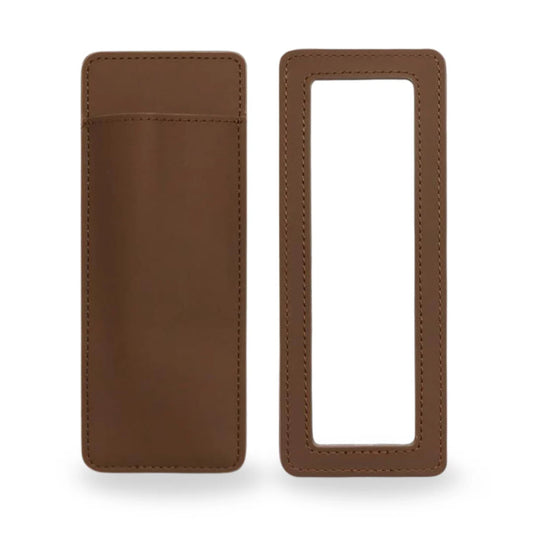 Mirror Lip Liner Case | Stylish Lip Pencil Organizer with Built-In Mirror