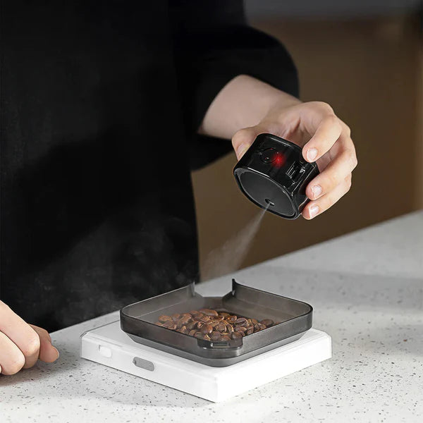 Portable Nano-Mist Coffee Bean Sprayer – Anti-Static Dust Control & Yield Maximizer for Clean Grinding