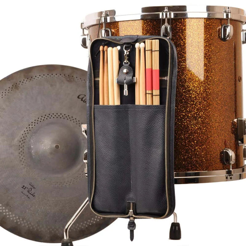 Compact Drumstick Bag with Detachable Drum Key Holder