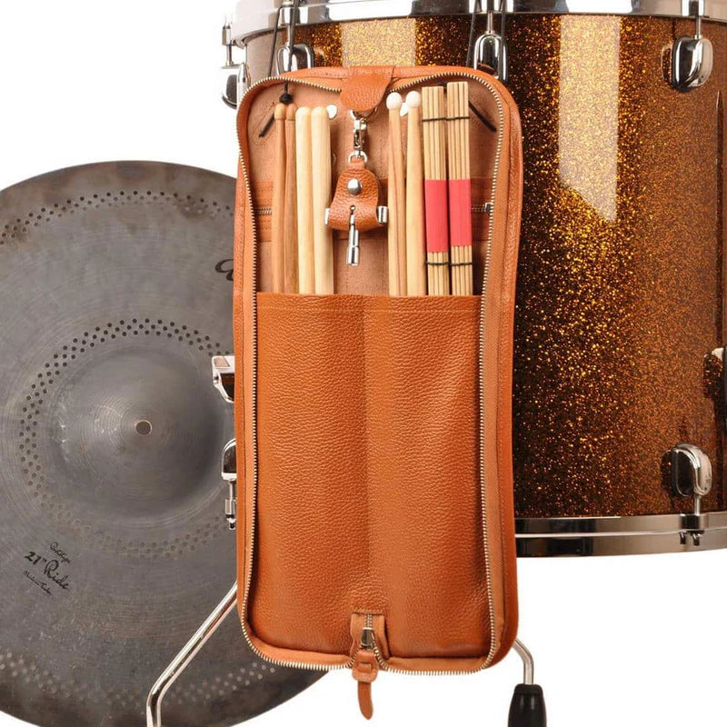 Compact Drumstick Bag with Detachable Drum Key Holder