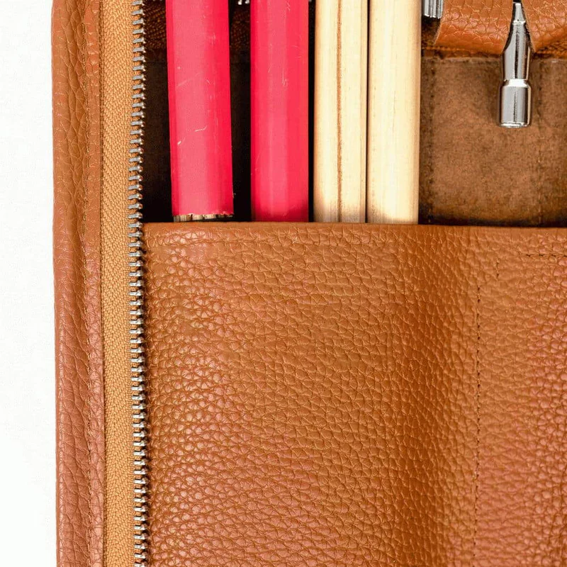 Compact Drumstick Bag with Detachable Drum Key Holder