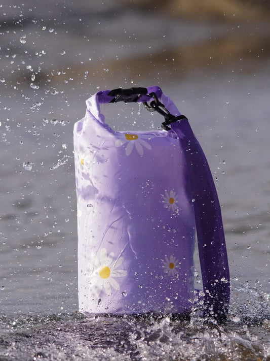 Floral Elm 6L Dry Bag – Waterproof Roll-Top Design | Lightweight and Durable for All Adventures