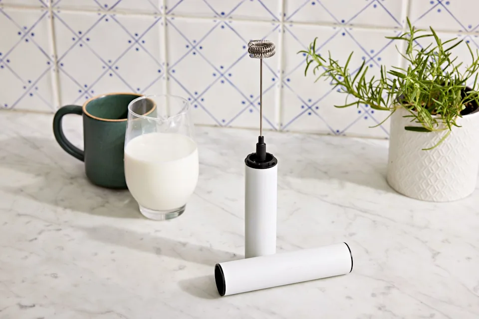 Superwhisk Milk Frother – Dual-Speed Handheld Electric Mixer