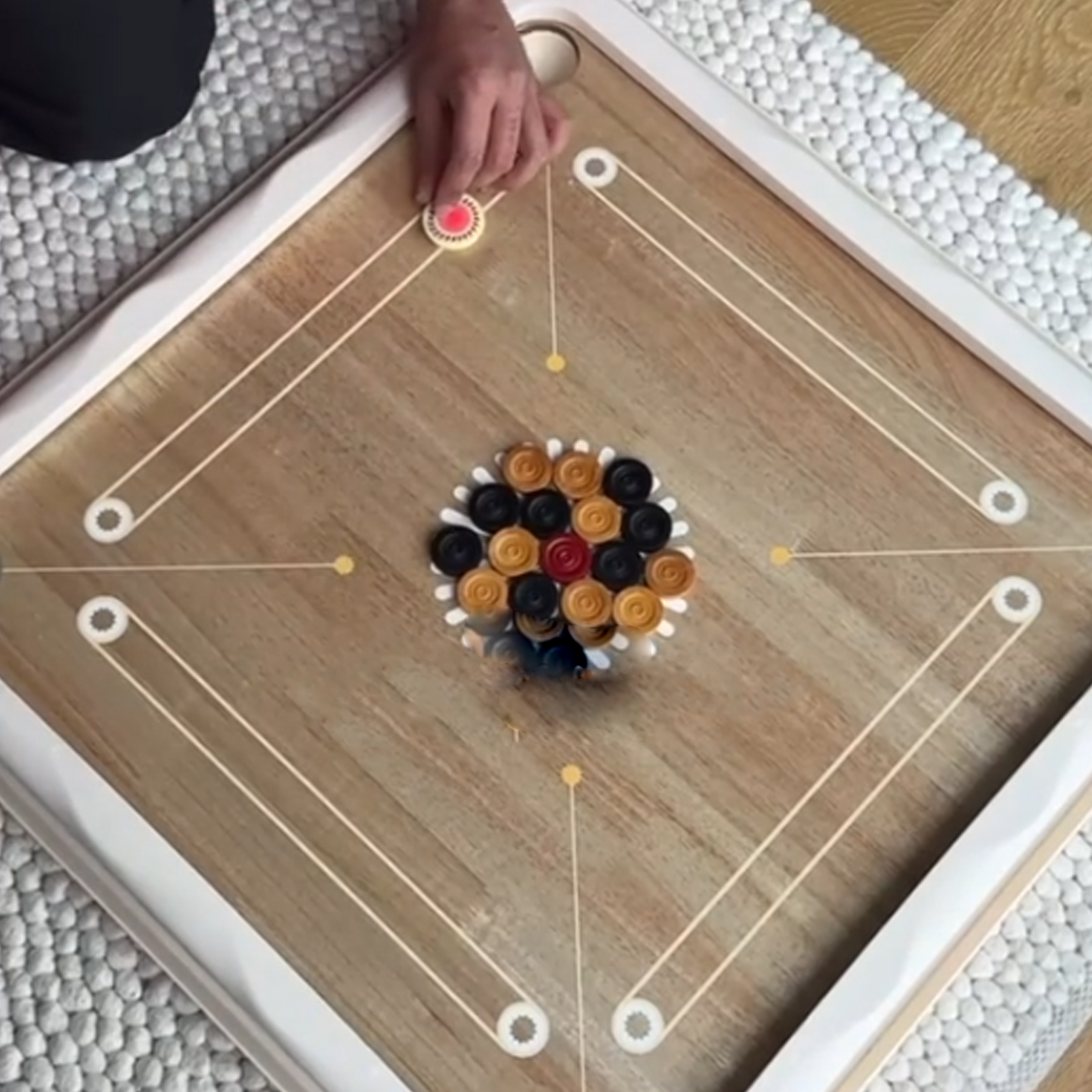 Carrom Board – 24" Classic Game Set