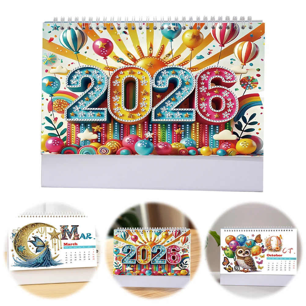 Diamond Painting Calendar Set – Sparkling DIY Craft Kit