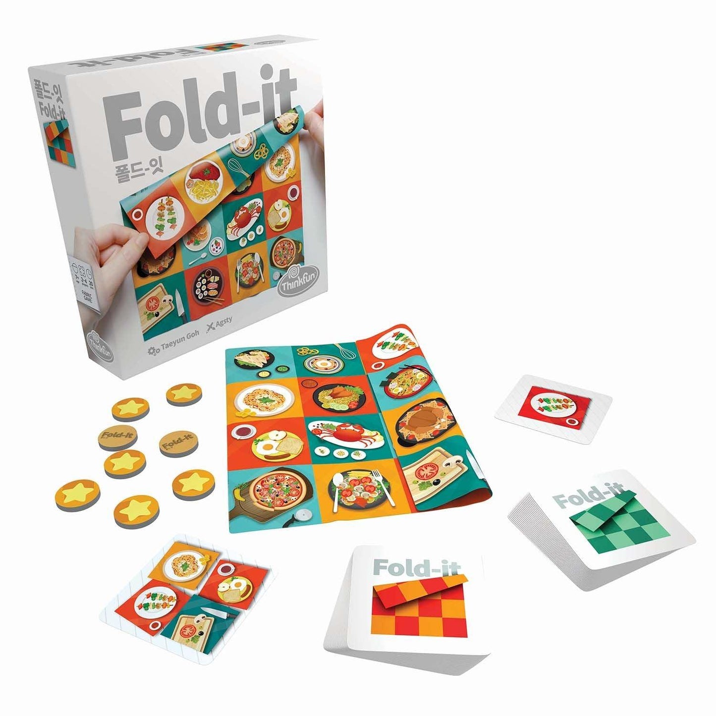 Fold-It! Fast-Paced Recipe Folding Game – Race to Be the Best Chef in Town