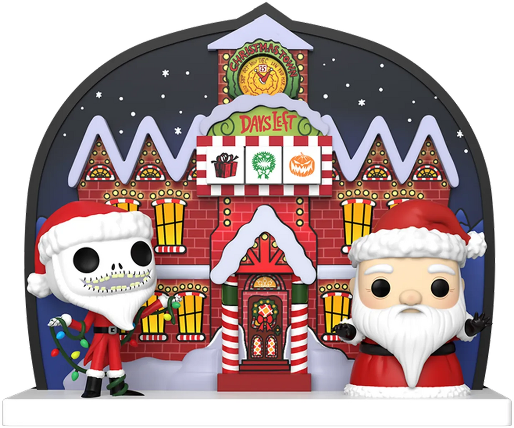 Double-Sided Holiday Countdown Vinyl Calendar – The Nightmare Before Christmas Inspired Decor