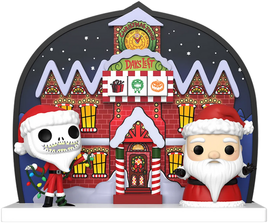 Double-Sided Holiday Countdown Vinyl Calendar – The Nightmare Before Christmas Inspired Decor