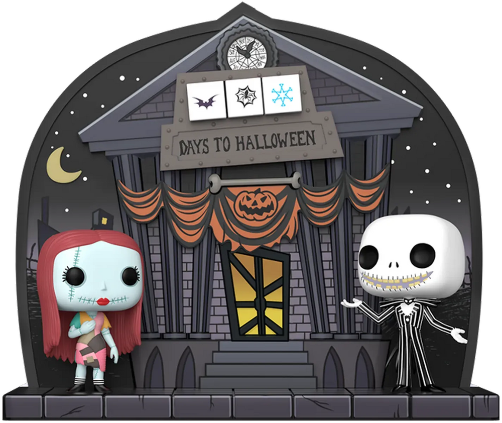 Double-Sided Holiday Countdown Vinyl Calendar – The Nightmare Before Christmas Inspired Decor