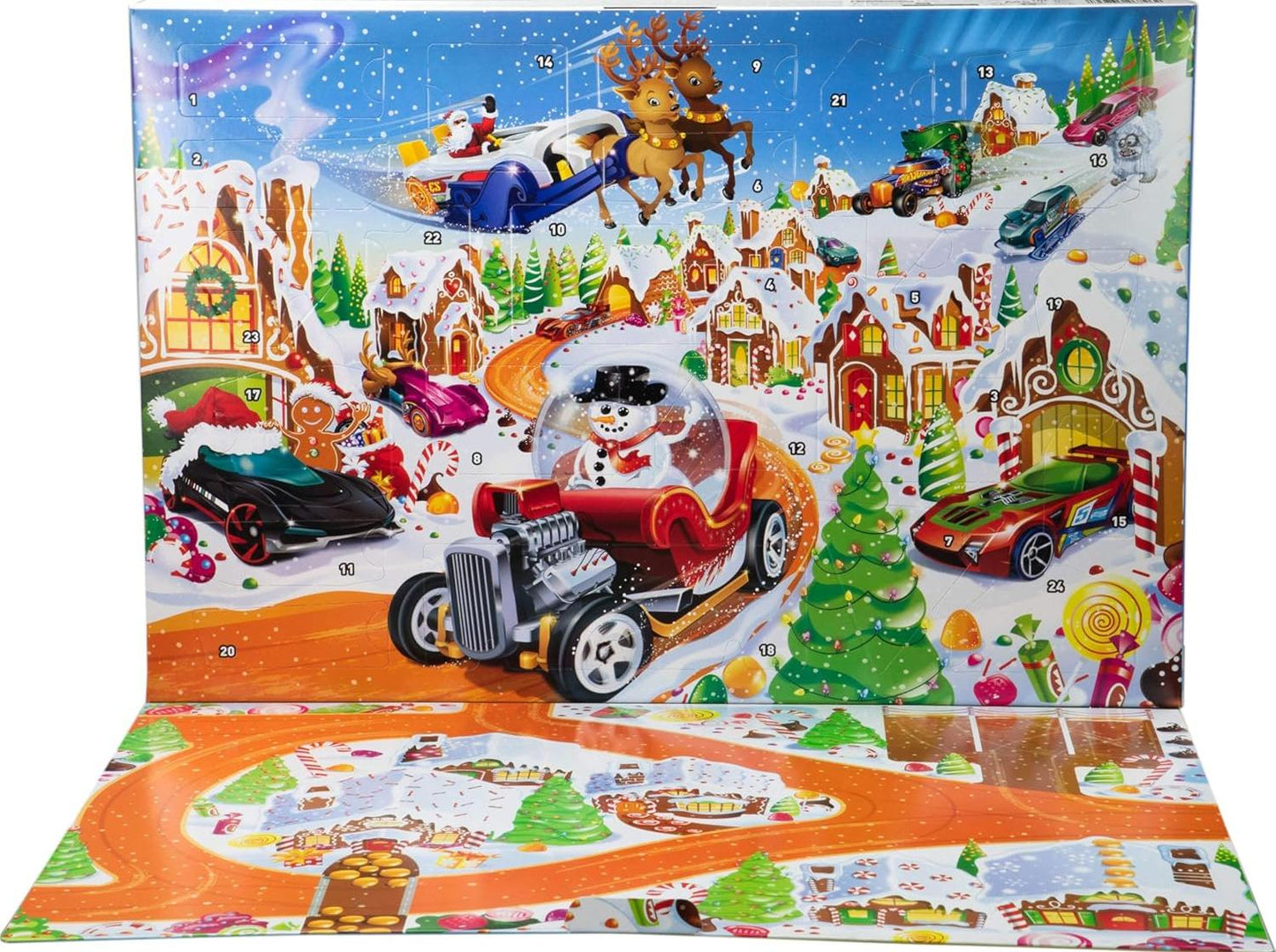 2025 Advent Calendar – Toy Car & Playset Countdown with 24 Surprises