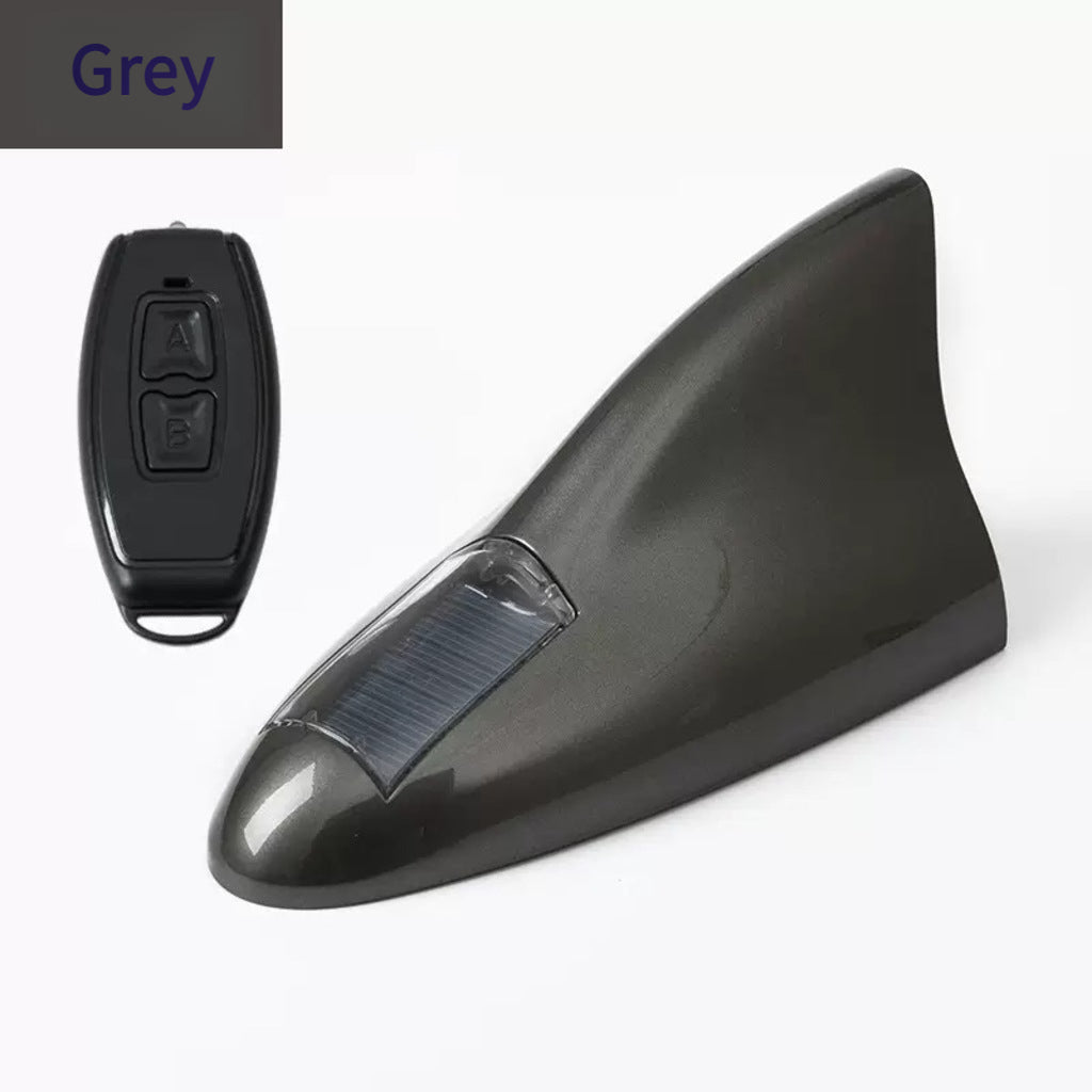 Solar Shark Fin Warning Light – Smart LED Safety Signal for Vehicles