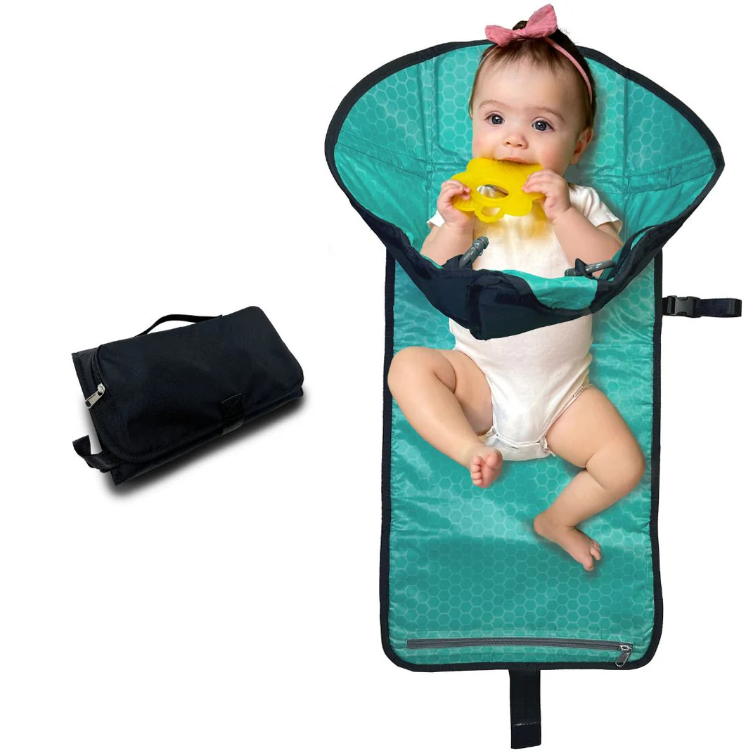 3-in-1 Diaper Clutch, Changing Station & Clean-Hands Barrier | Excursion Edition