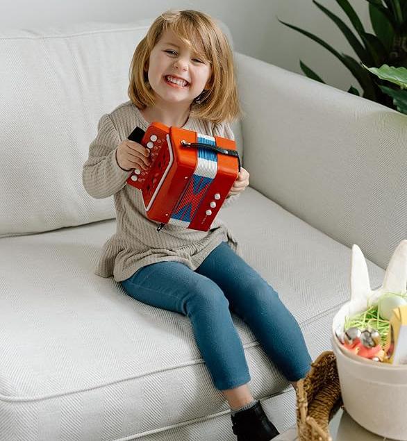 Children’s Accordion – Beginner Musical Toy for Ages 3+ | Educational Gift to Inspire Creativity and Love for Music