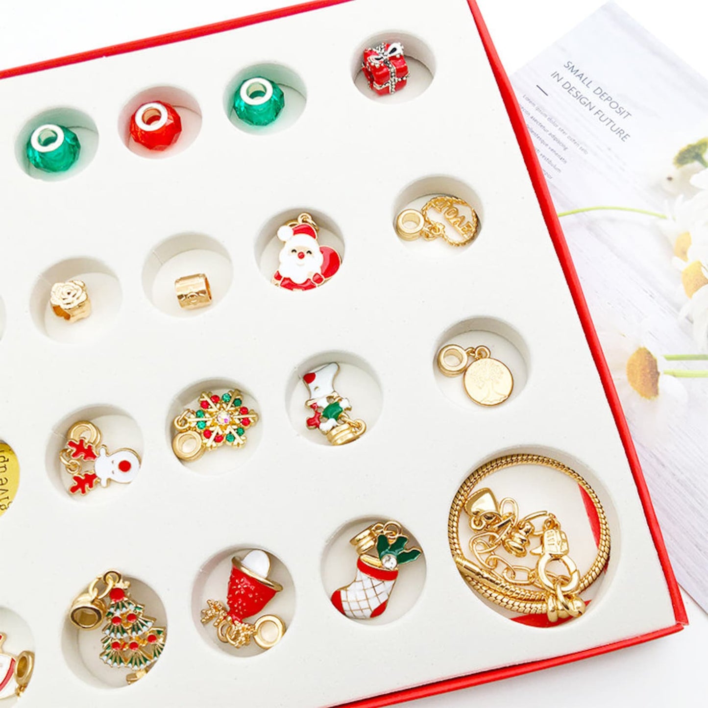 Advent Calendar Bracelet Set – Create Your Own Holiday Jewelry