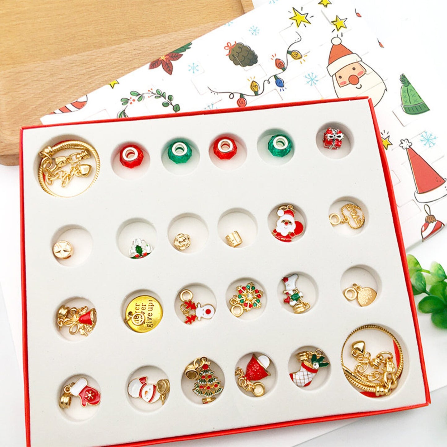 Advent Calendar Bracelet Set – Create Your Own Holiday Jewelry