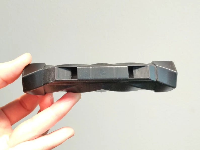 Unique 3D Printed Telescopic Spiral Humming Flute – D Major Pocket Wind Instrument