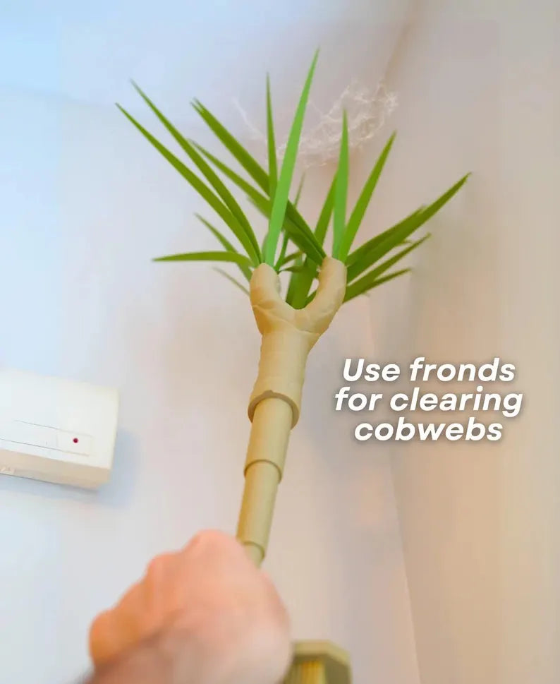 Retractable Dragon Tree Multi-Functional Duster | Creative Desktop Plant Cleaning Set