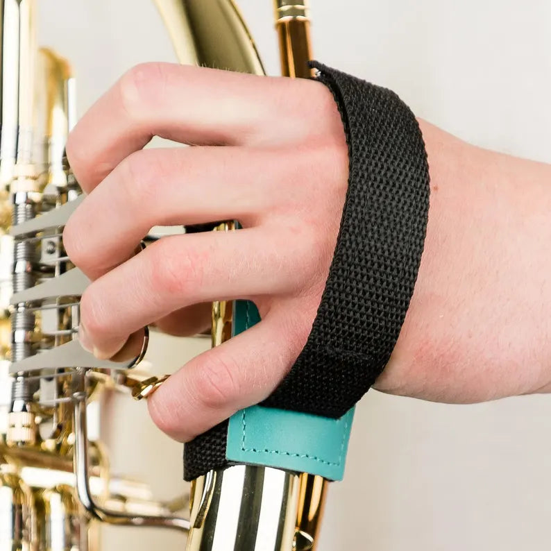 French Horn Leather Hand Guard – Comfortable Grip & Instrument Protection