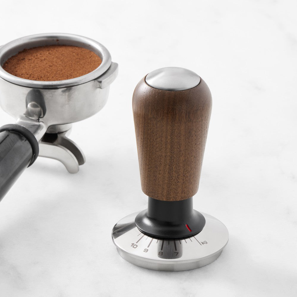 Espresso Coffee Tamper – Professional Spring-Loaded Leveling Tamper