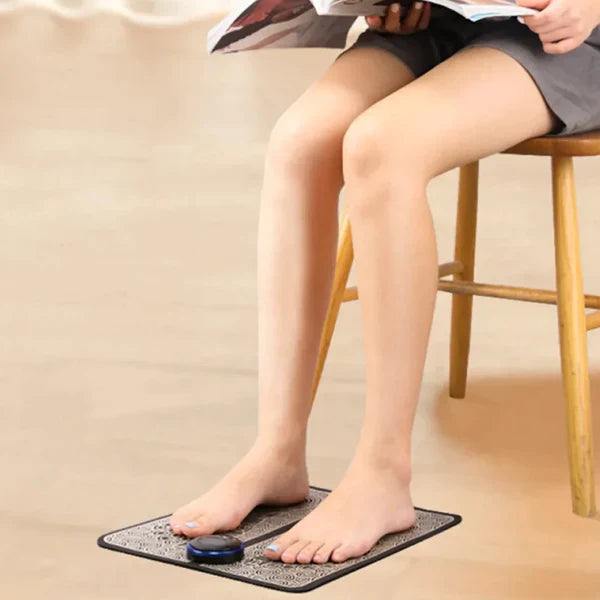 Foot Massage Mat – Pulse Smart Massage Pad | Home Foot Therapy Machine with Remote Control