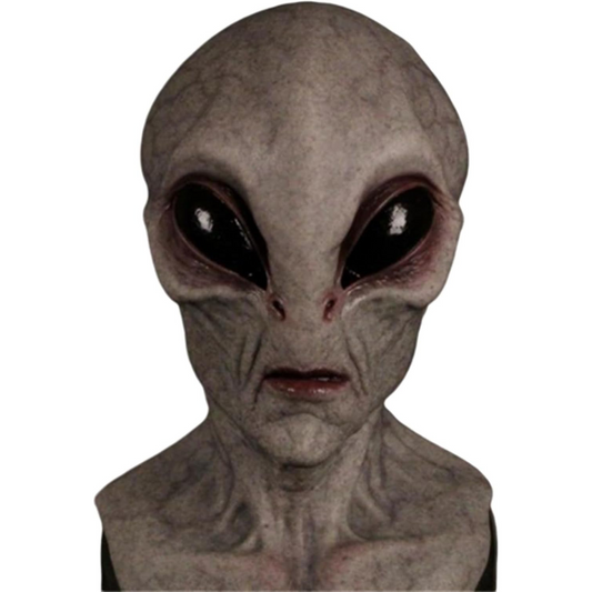 Alien Latex Mask – Realistic Full Head Funny Halloween Costume Accessory