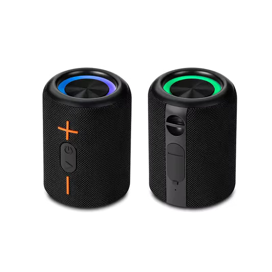 Bluetooth Split Speaker – 20W TWS Stereo with RGB Lights & IPX6 Waterproof