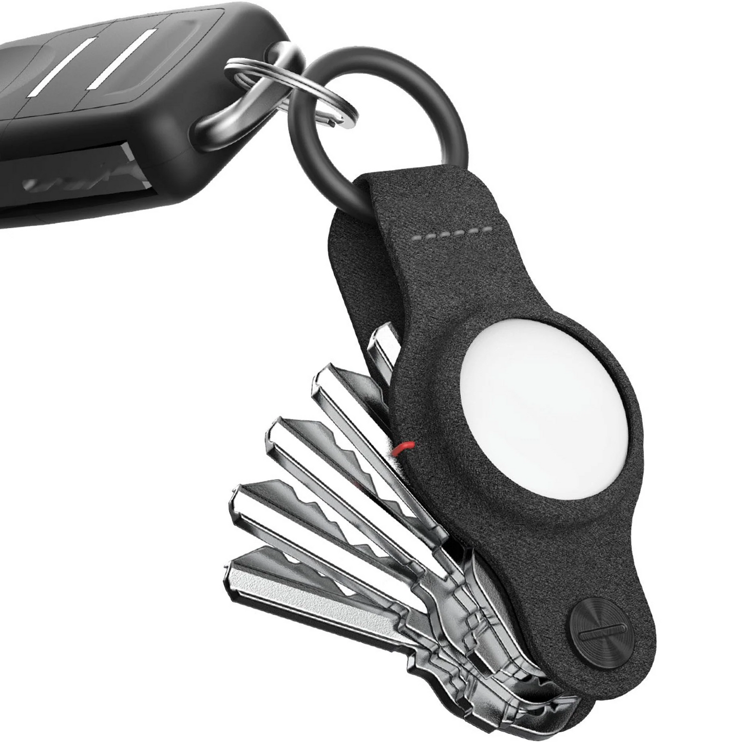AirTag Key Organizer – Slim Key Holder with Carabiner Clip