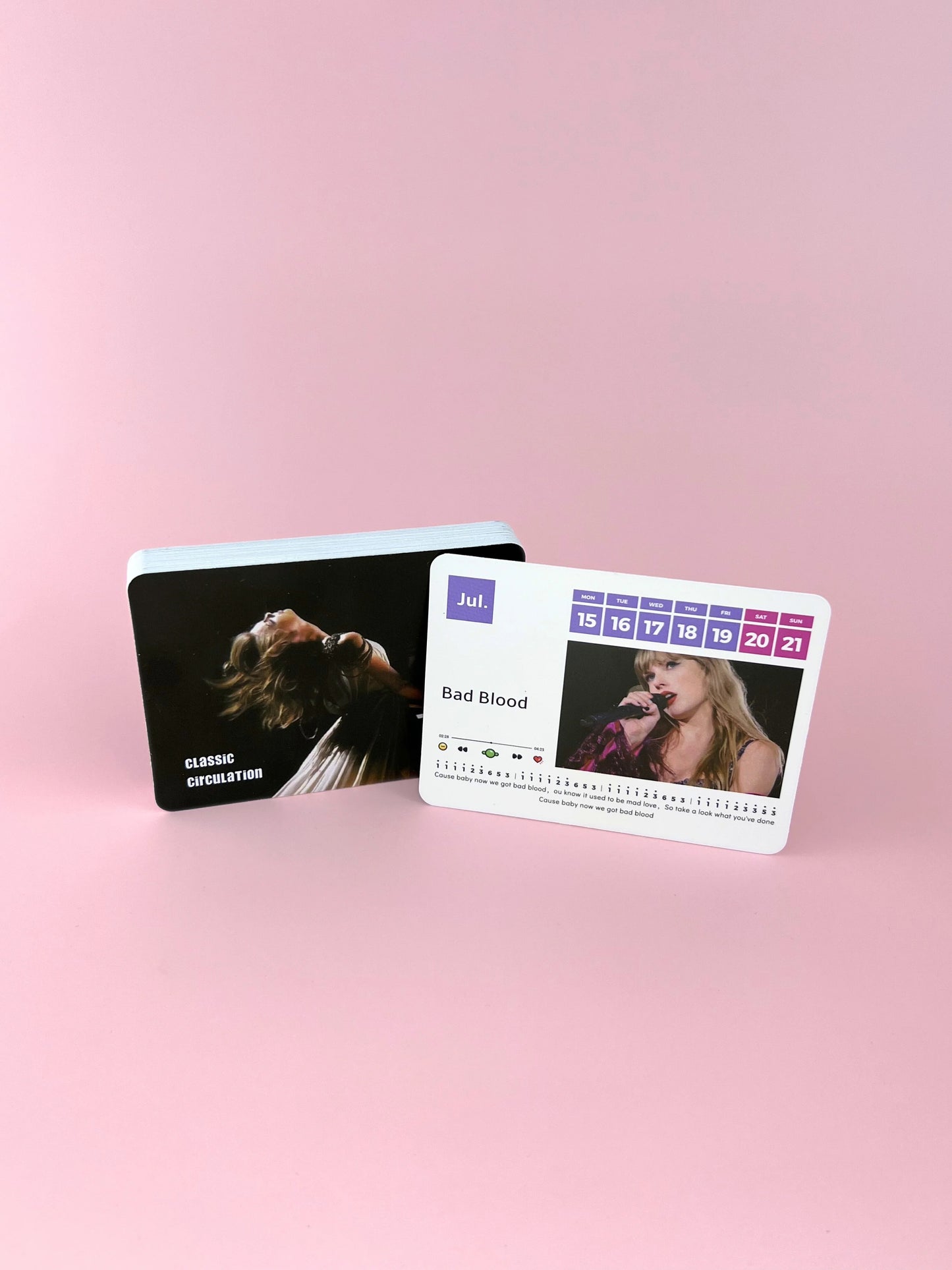 2026 KPOP Demon Hunters Mini Piano Desk Calendar – Music-Themed Creative Decoration