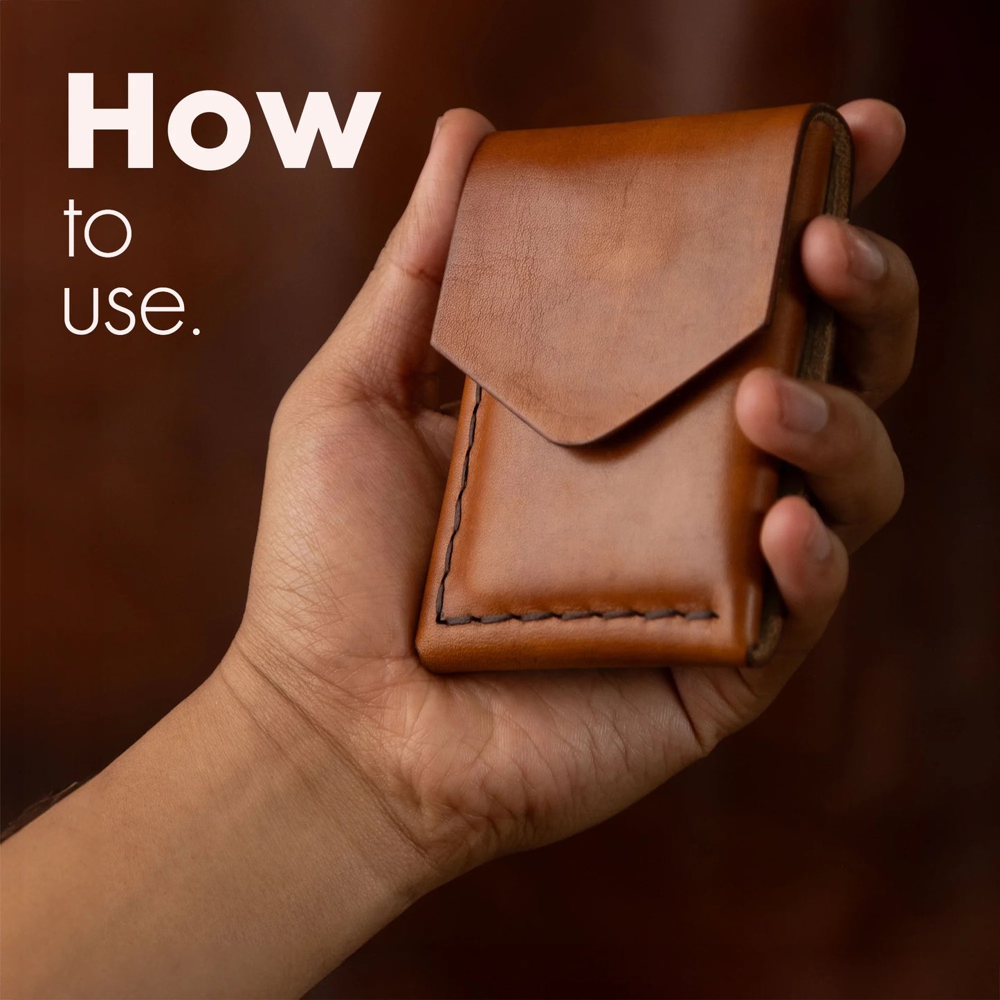 Minimalist Vertical Wallet – Compact, Durable & Stylish