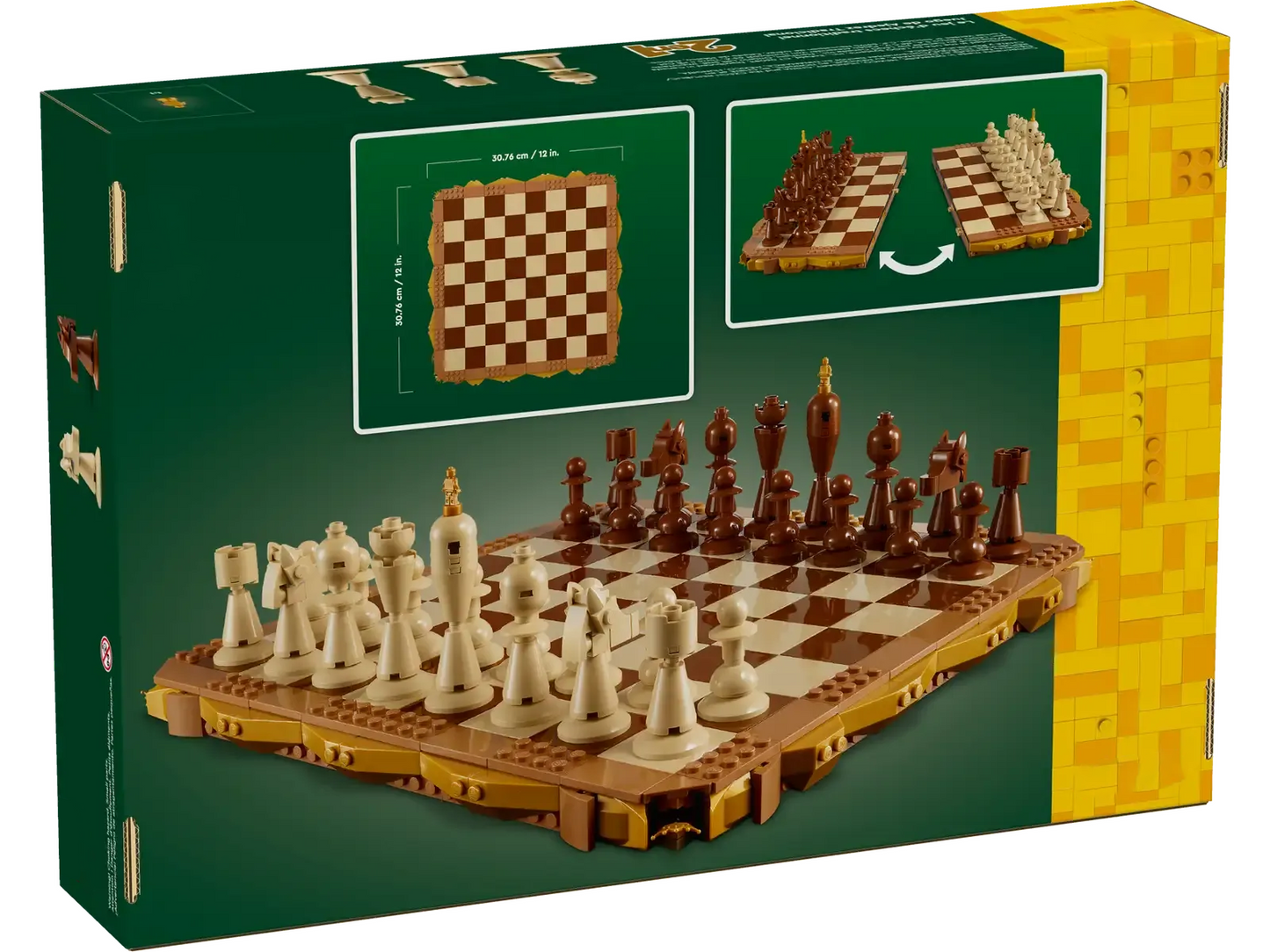 Classic Chess & Checkers Building Set – Fun Strategy Board Game for Kids and Families
