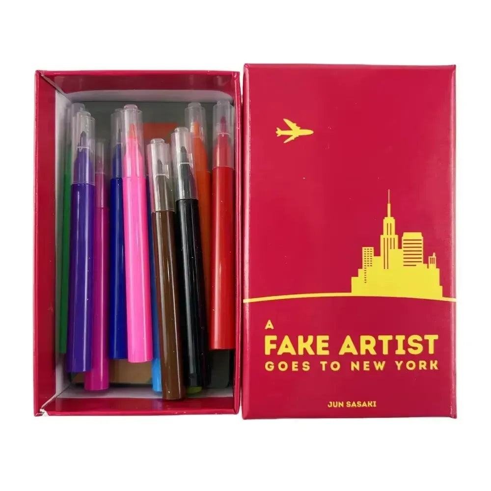A Fake Artist Goes to New York – The Drawing & Deception Party Game