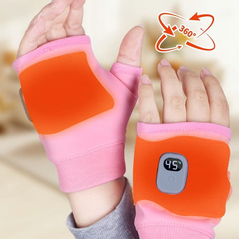 Smart Heating Fingerless Gloves – Stay Warm and Comfortable in Cold Weather